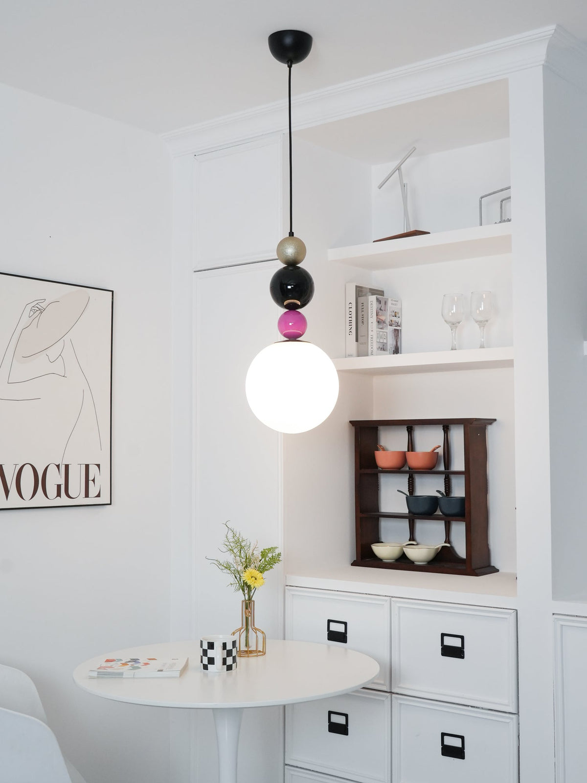 Camberis Glass Pendant Light-Moonnatur