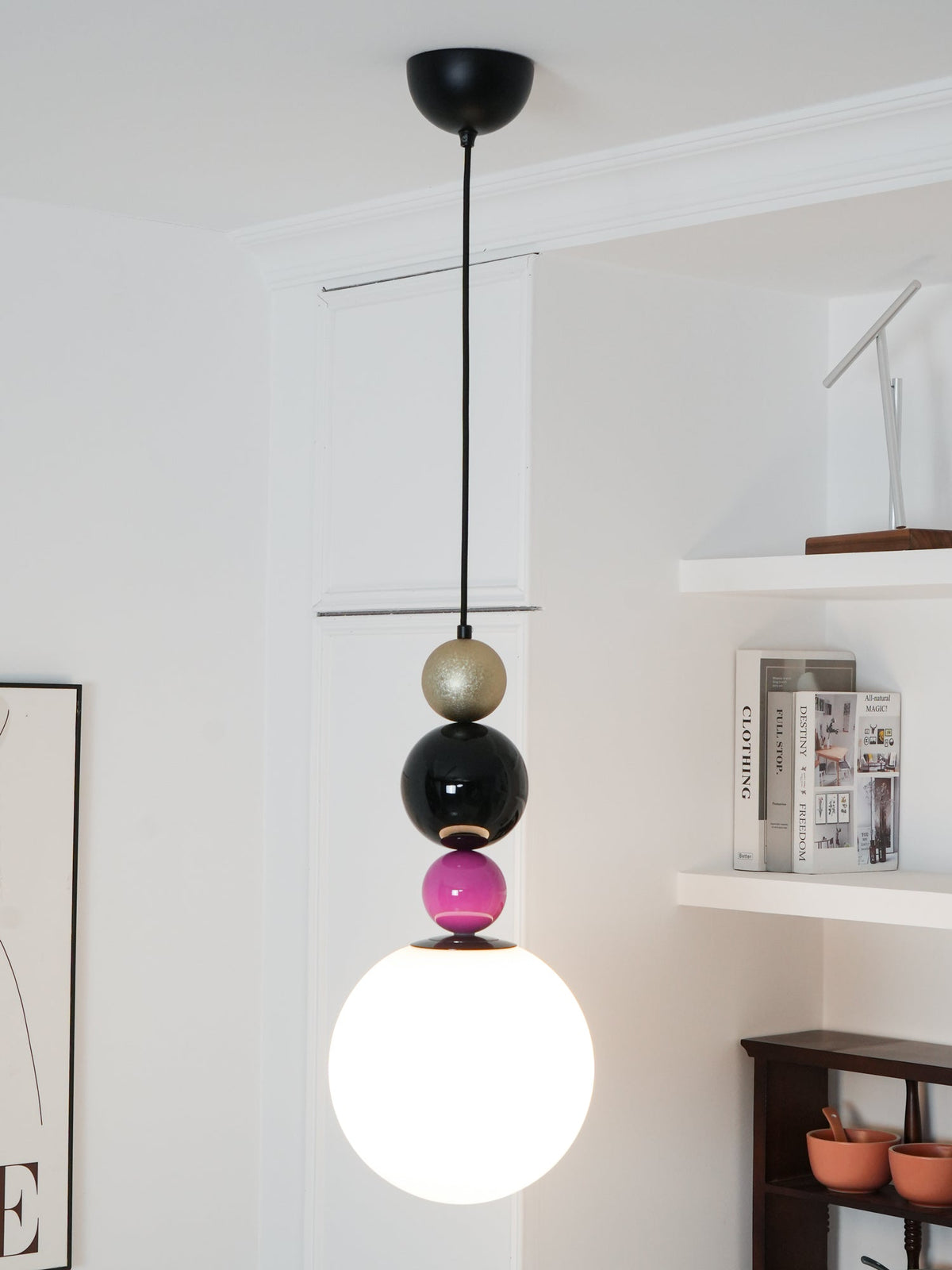 Camberis Glass Pendant Light-Moonnatur