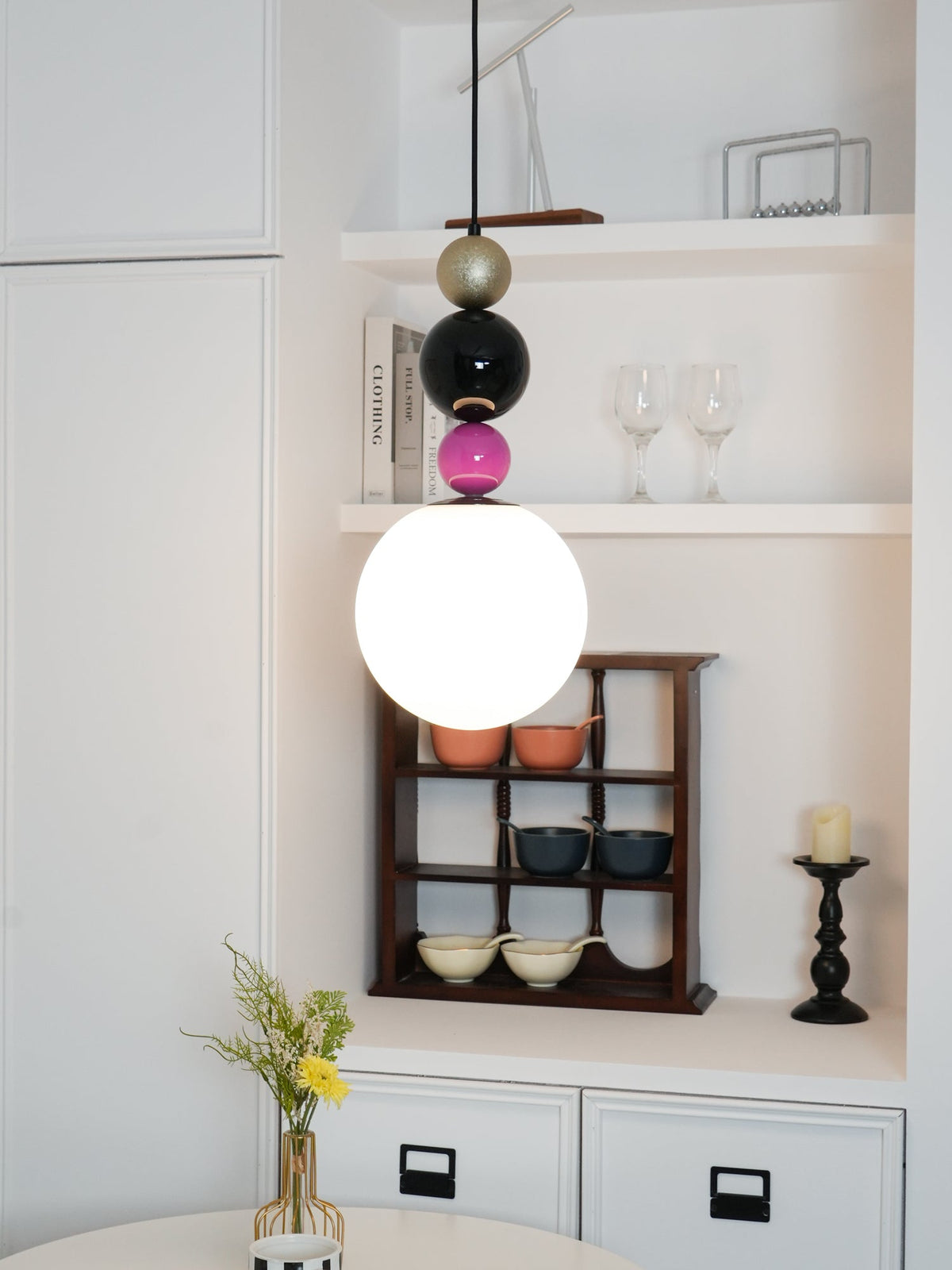 Camberis Glass Pendant Light-Moonnatur