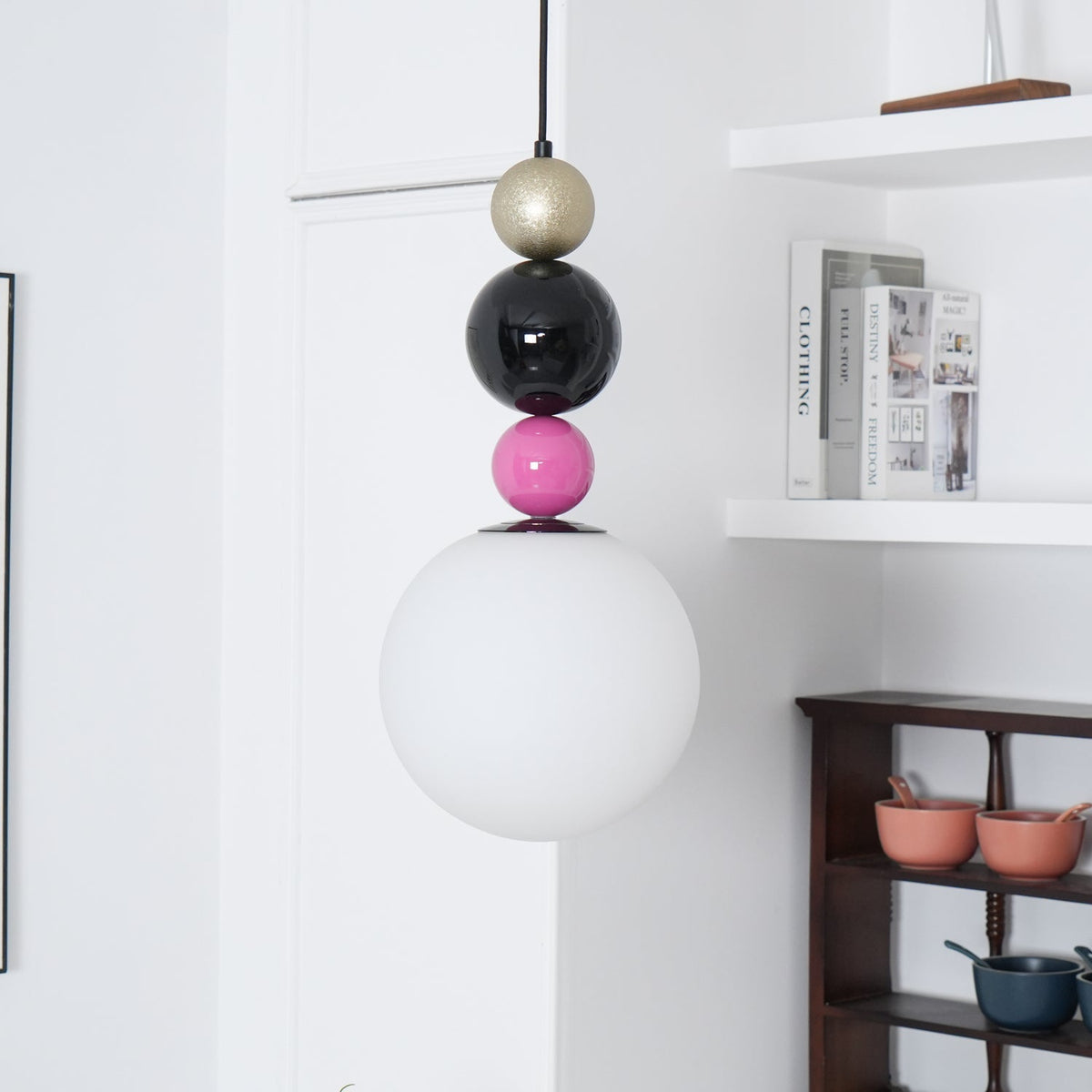 Camberis Glass Pendant Light-Moonnatur