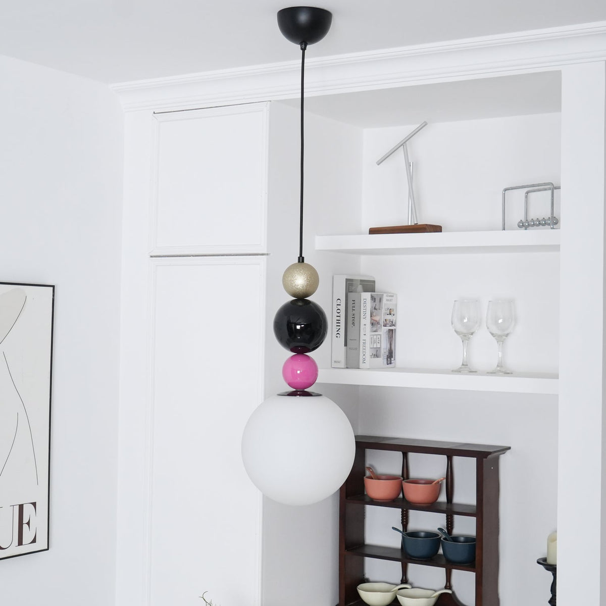 Camberis Glass Pendant Light-Moonnatur