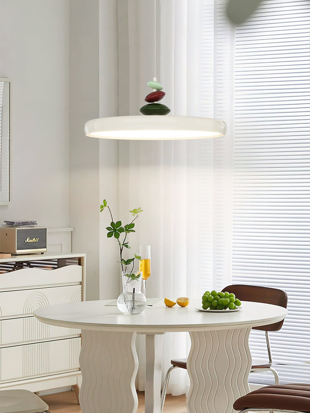 Junwyn Acrylic Pendant Light-Moonnatur