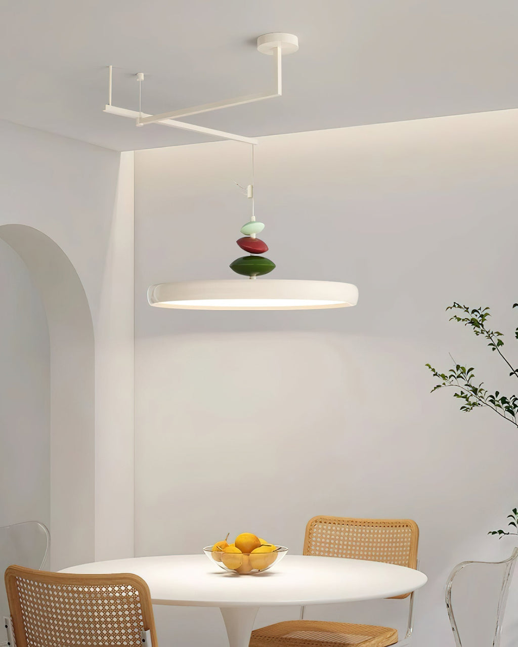 Junwyn Acrylic Pendant Light-Moonnatur