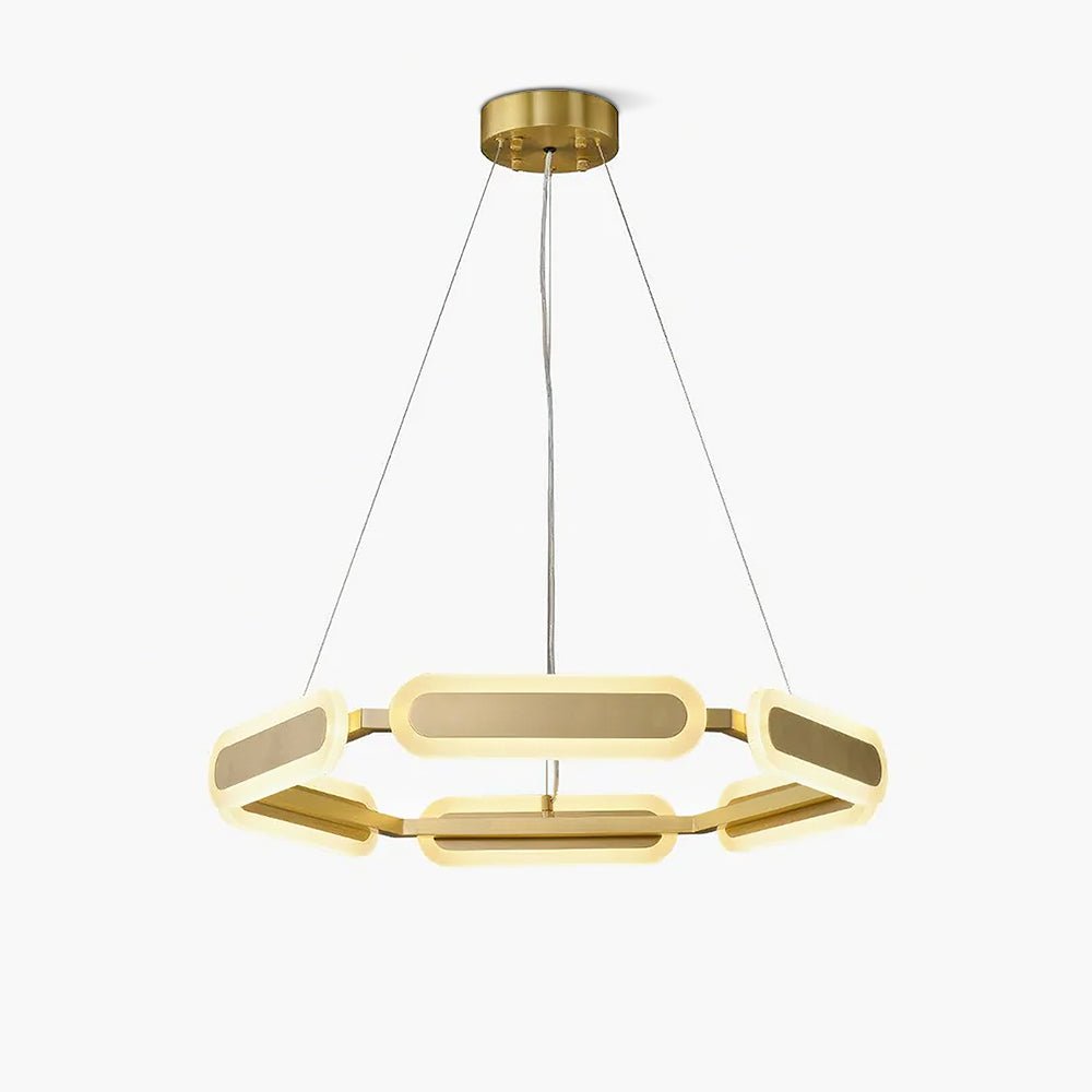 Eldenlyn Brass Chandelier-Moonnatur