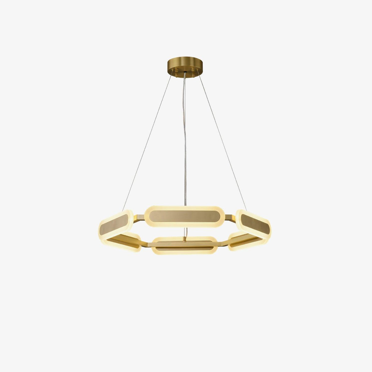 Eldenlyn Brass Chandelier-Moonnatur