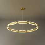 Eldenlyn Brass Chandelier-Moonnatur