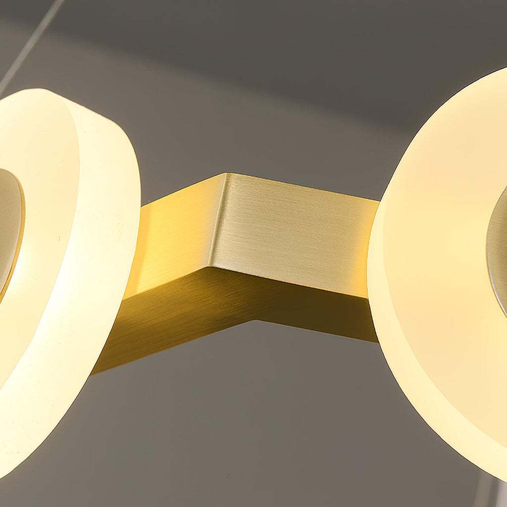 Eldenlyn Brass Chandelier-Moonnatur