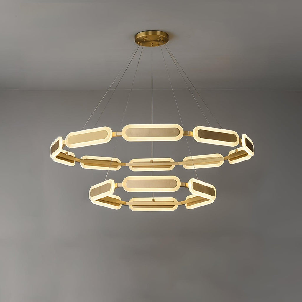 Eldenlyn Brass Chandelier-Moonnatur