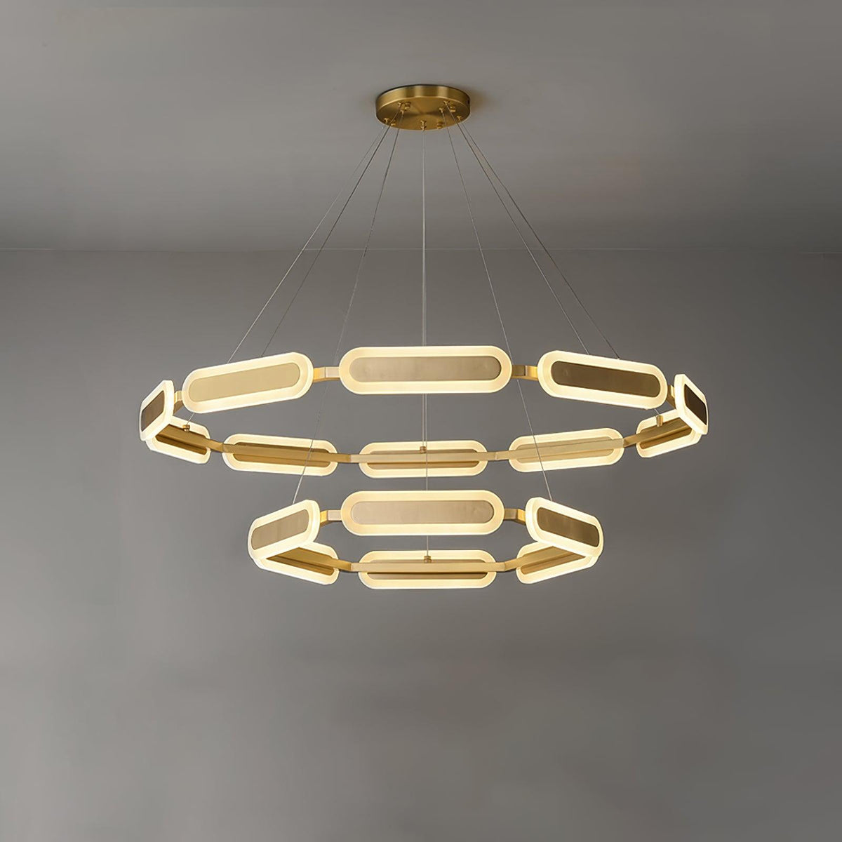 Eldenlyn Brass Chandelier-Moonnatur