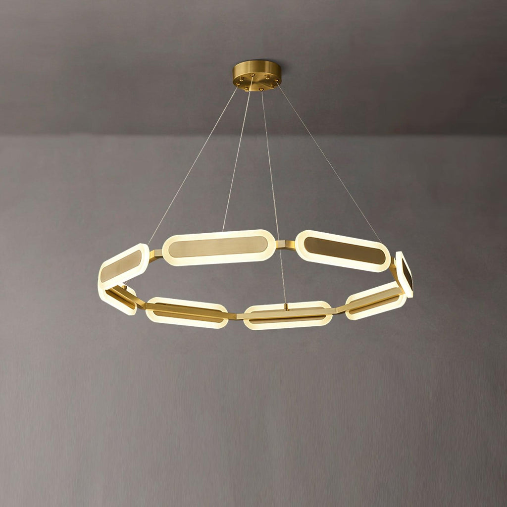Eldenlyn Brass Chandelier-Moonnatur