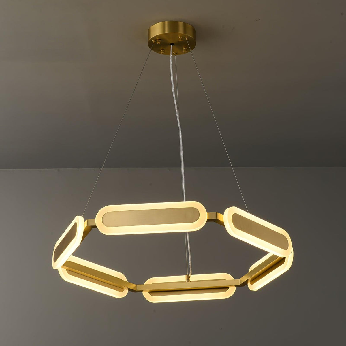 Eldenlyn Brass Chandelier-Moonnatur