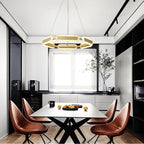 Eldenlyn Brass Chandelier-Moonnatur