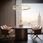 Eldenlyn Brass Chandelier-Moonnatur