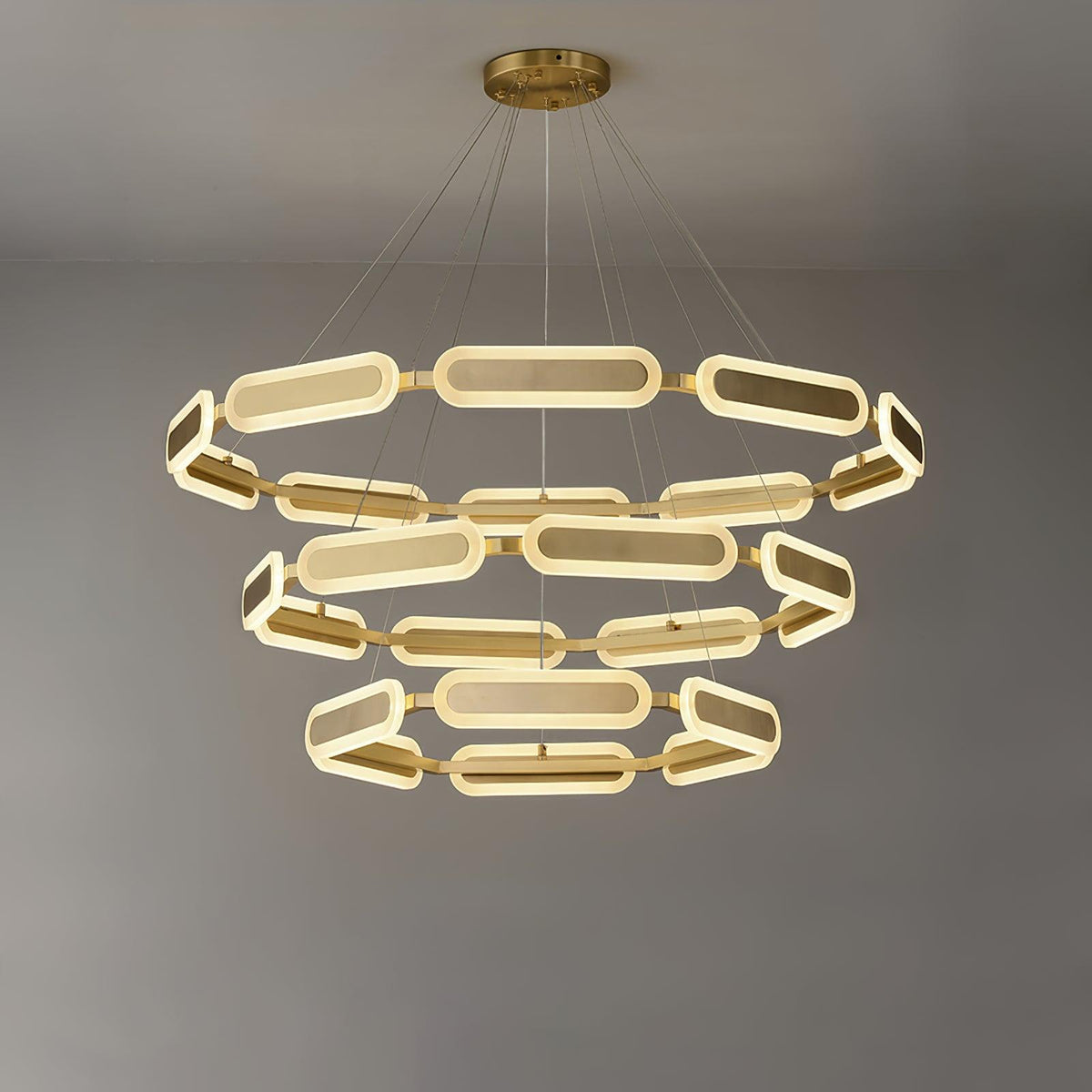 Eldenlyn Brass Chandelier-Moonnatur