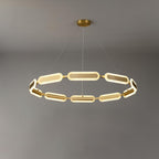 Eldenlyn Brass Chandelier-Moonnatur