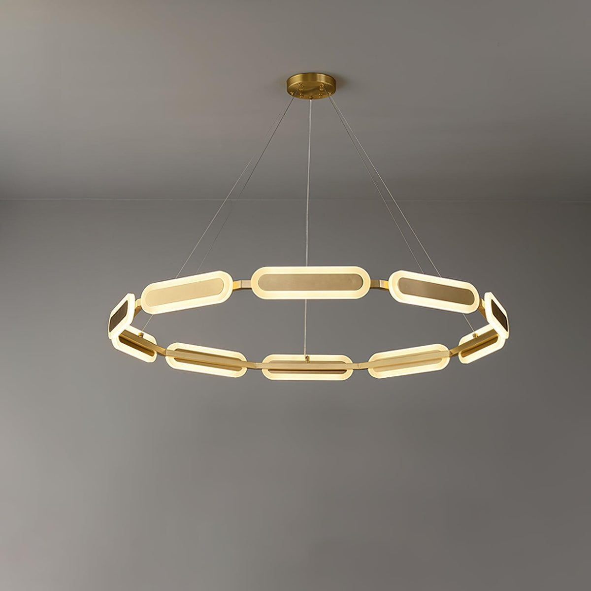 Eldenlyn Brass Chandelier-Moonnatur