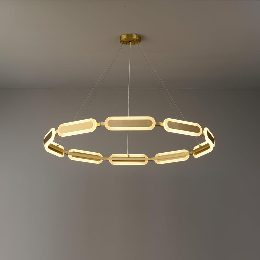 Eldenlyn Brass Chandelier-Moonnatur