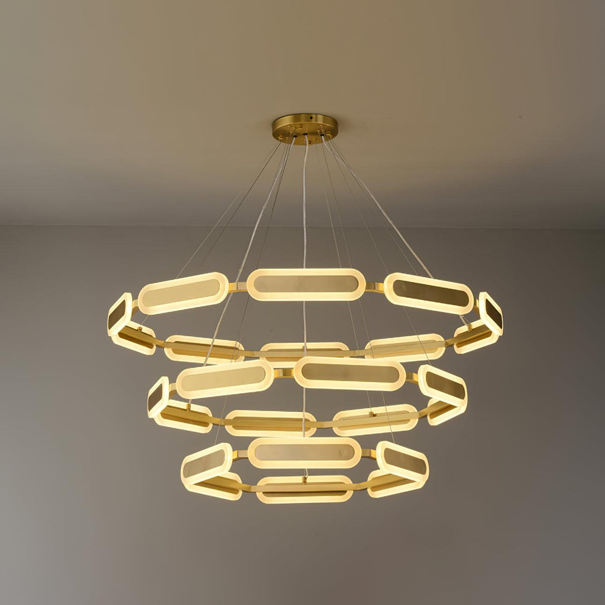 Eldenlyn Brass Chandelier-Moonnatur