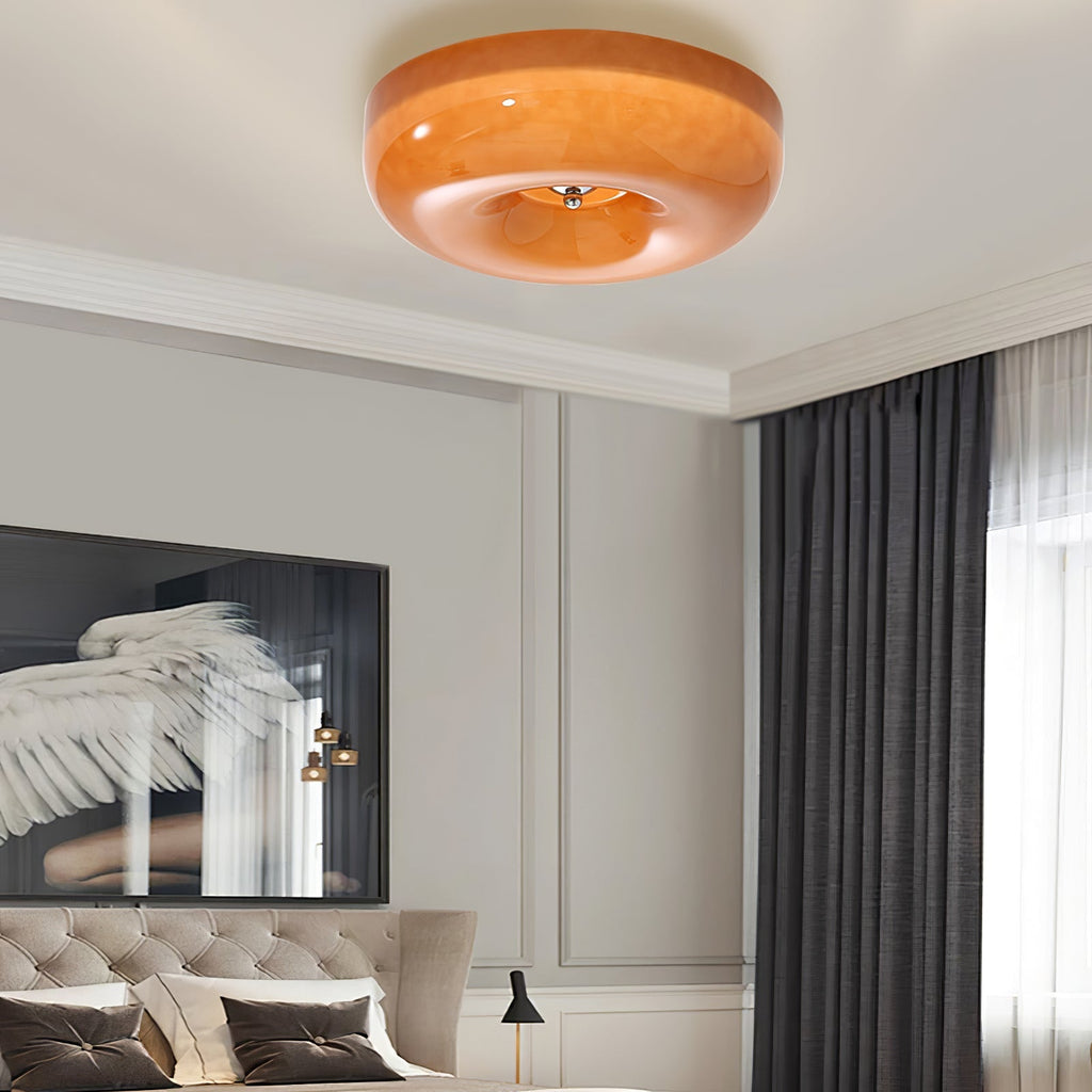 Ravora Glass Ceiling Lamp-Moonnatur