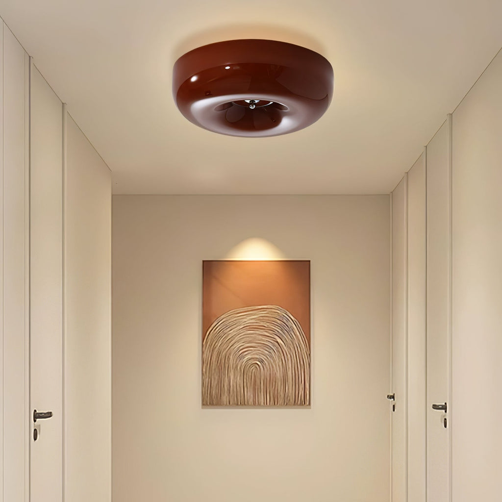 Ravora Glass Ceiling Lamp-Moonnatur
