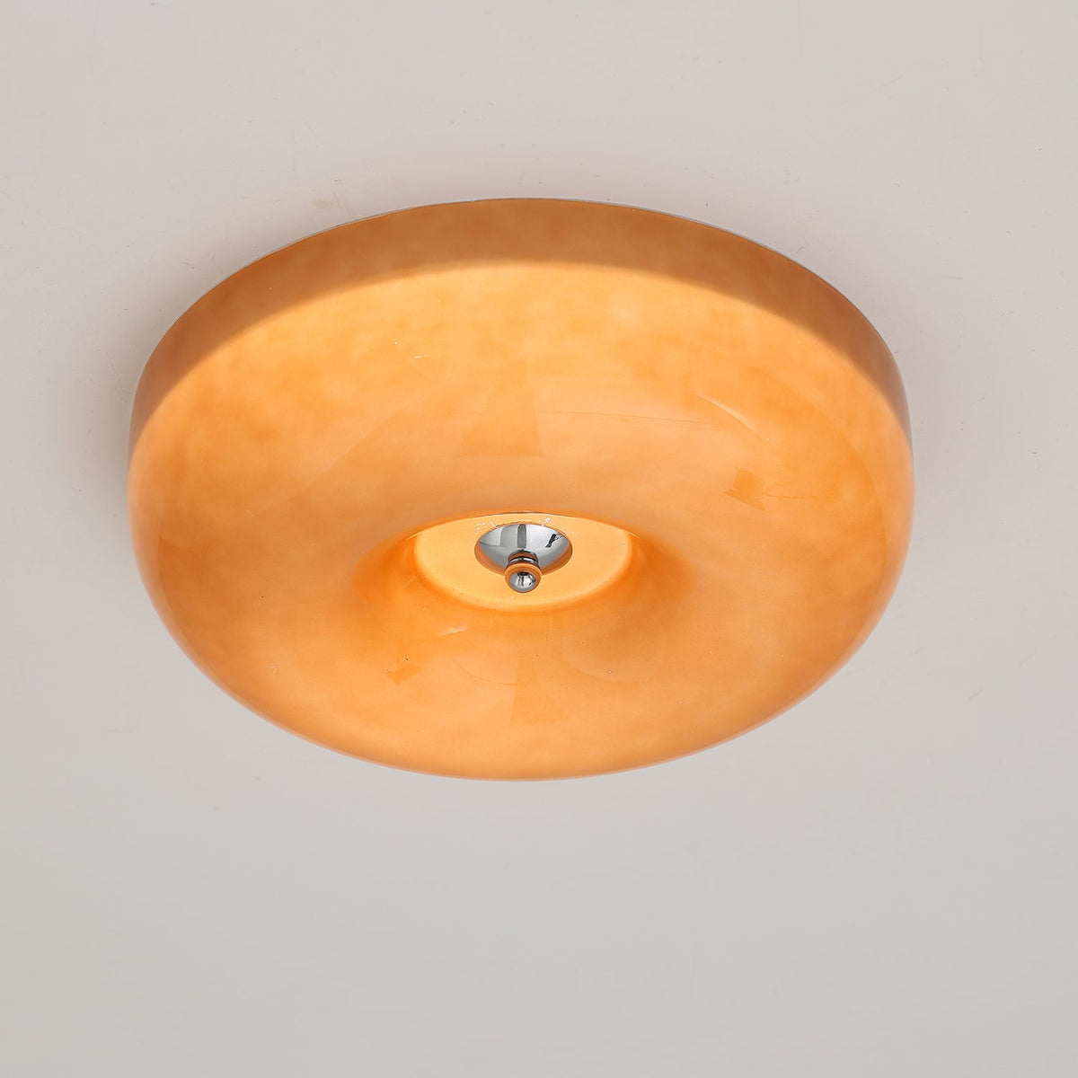 Ravora Glass Ceiling Lamp-Moonnatur