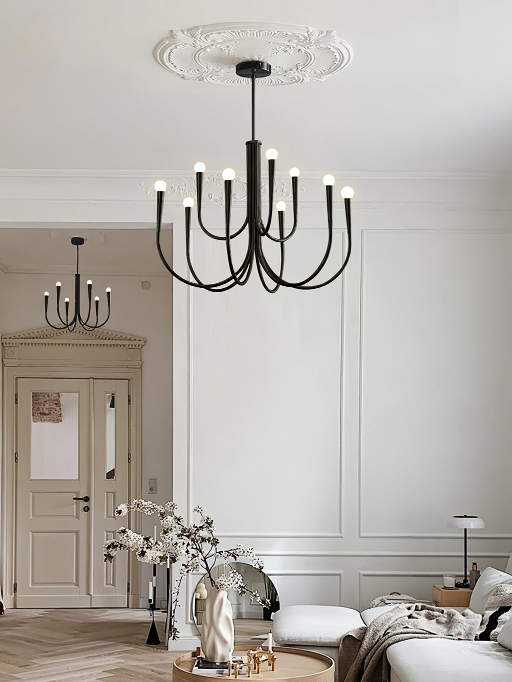Milrenina Metal Chandelier-Moonnatur