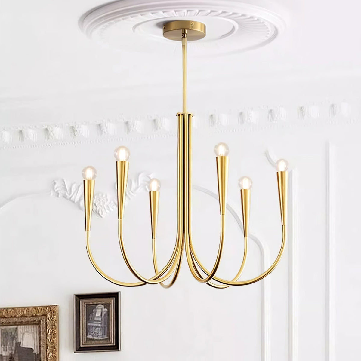 Milrenina Metal Chandelier-Moonnatur