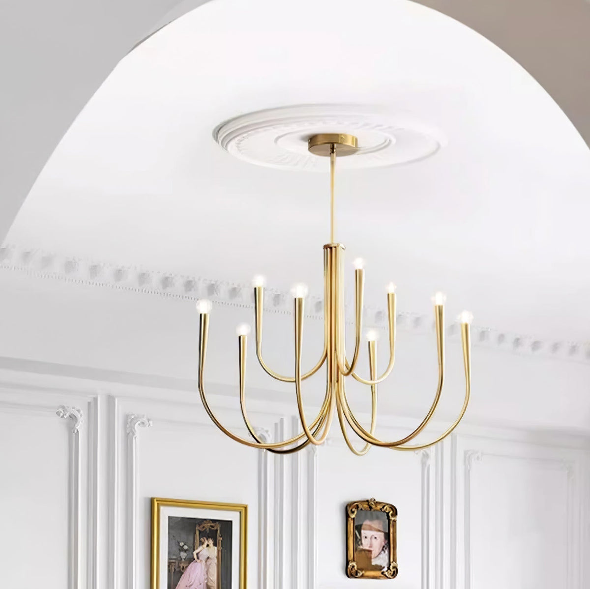 Milrenina Metal Chandelier-Moonnatur