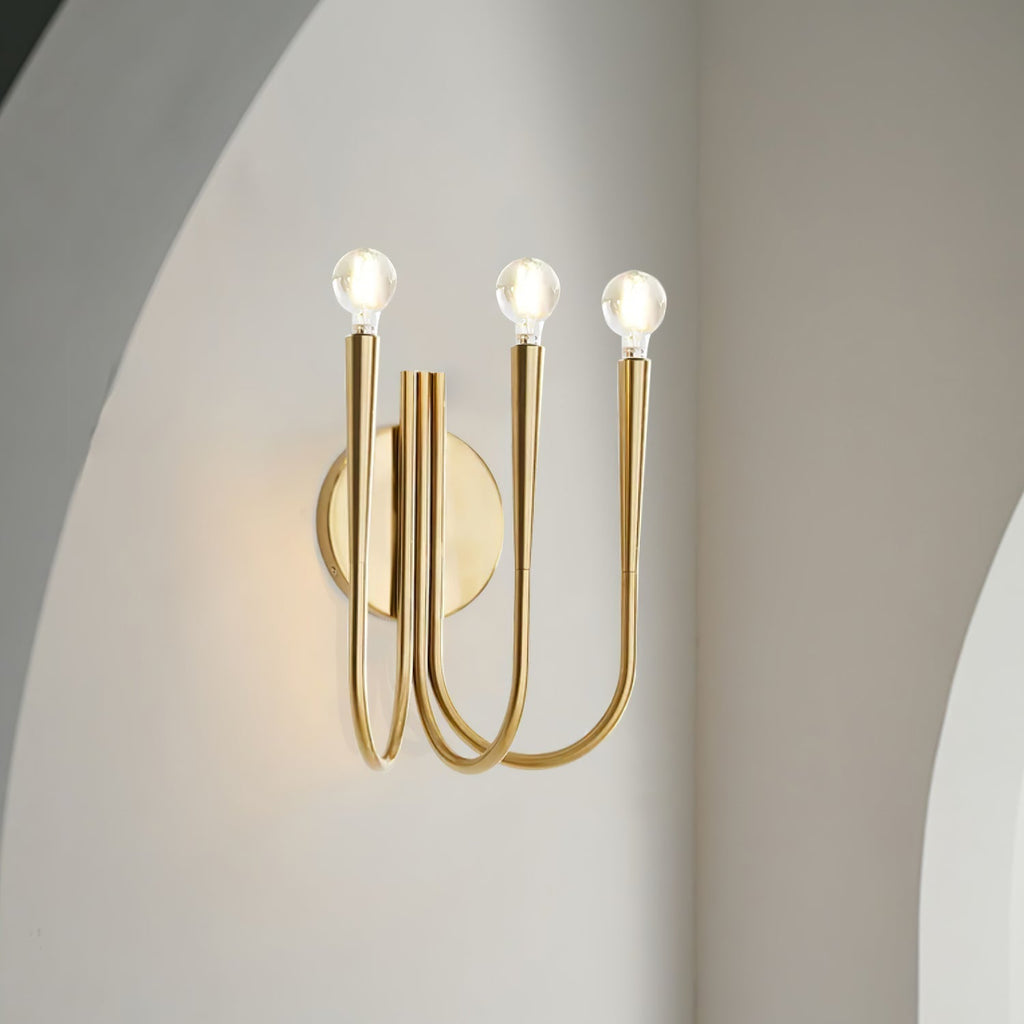 Rhodenena Glass Wall Light-Moonnatur