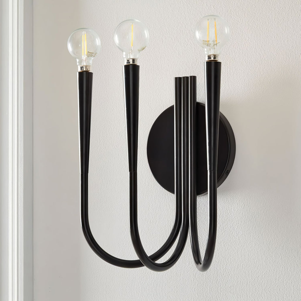 Rhodenena Glass Wall Light-Moonnatur