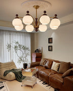 Finrara Glass Chandelier-Moonnatur