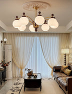 Finrara Glass Chandelier-Moonnatur