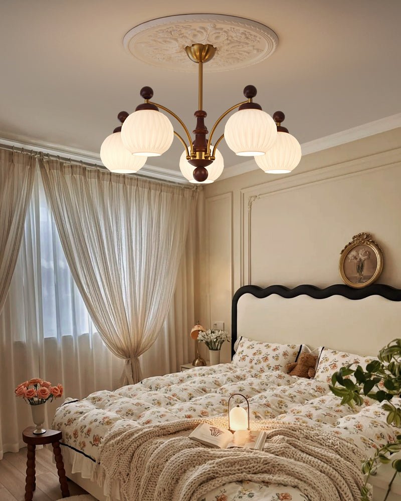 Finrara Glass Chandelier-Moonnatur