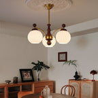 Finrara Glass Chandelier-Moonnatur