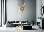 Farenelle Glass Chandelier-Moonnatur