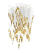 Farenelle Glass Chandelier-Moonnatur