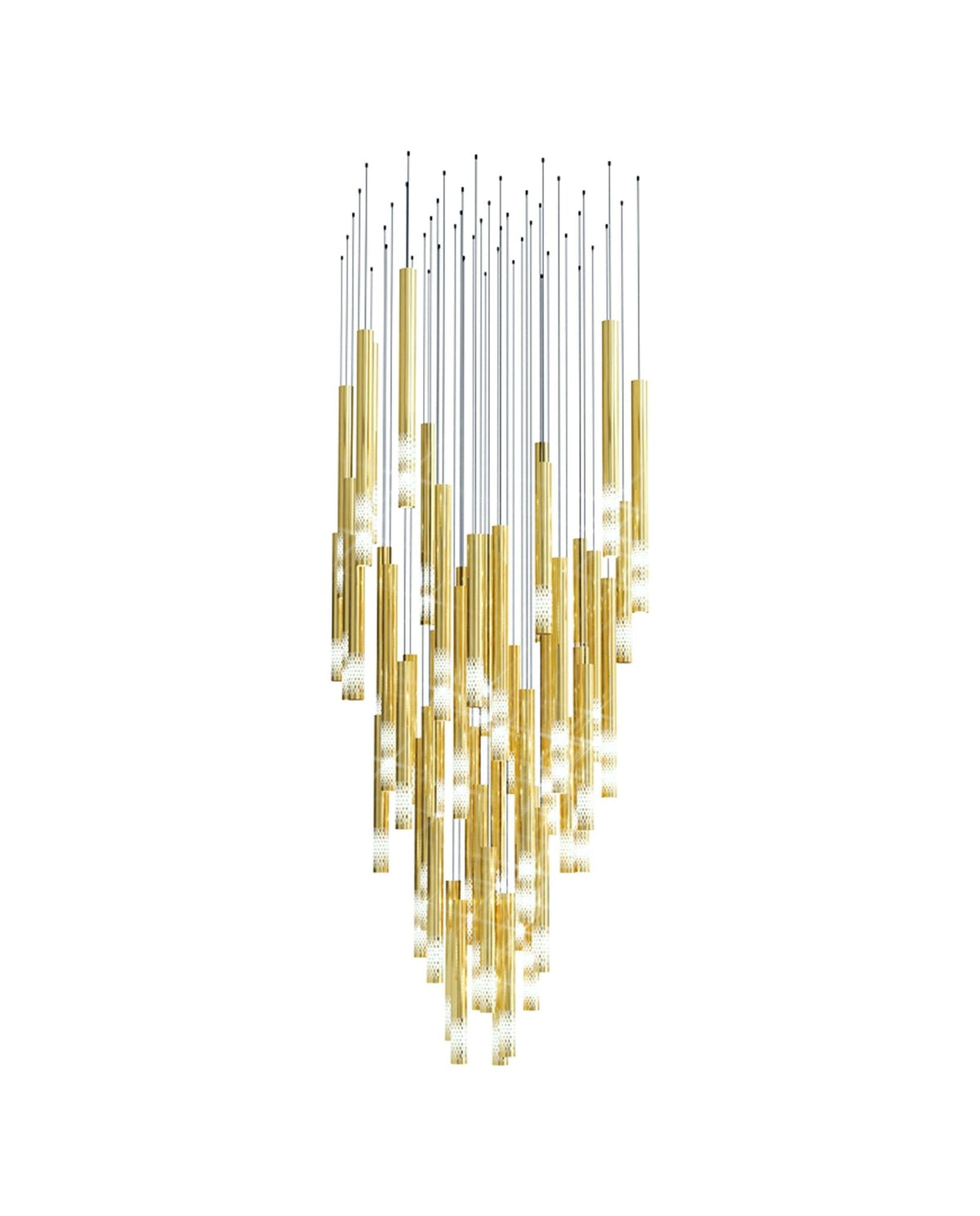 Farenelle Glass Chandelier-Moonnatur