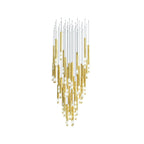 Farenelle Glass Chandelier-Moonnatur