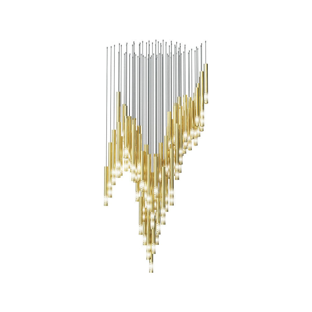 Farenelle Glass Chandelier-Moonnatur