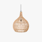 Darnelelis Rattan Pendant Light-Moonnatur