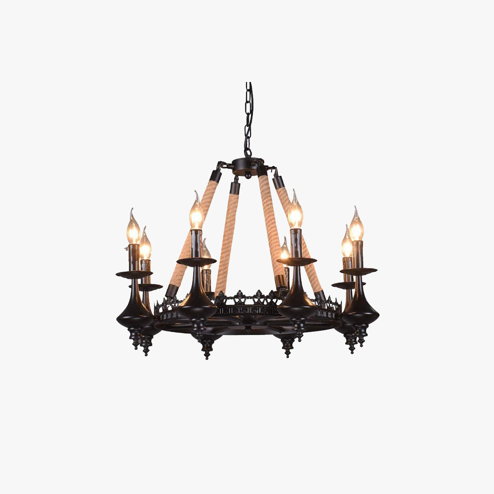 Kenrenash Metal Chandelier-Moonnatur