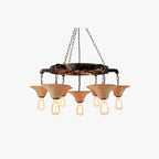 Haldelcove Metal Chandelier-Moonnatur