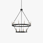 Verrenhill Metal Chandelier-Moonnatur