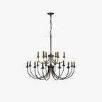 Wardenlark Glass Chandelier-Moonnatur
