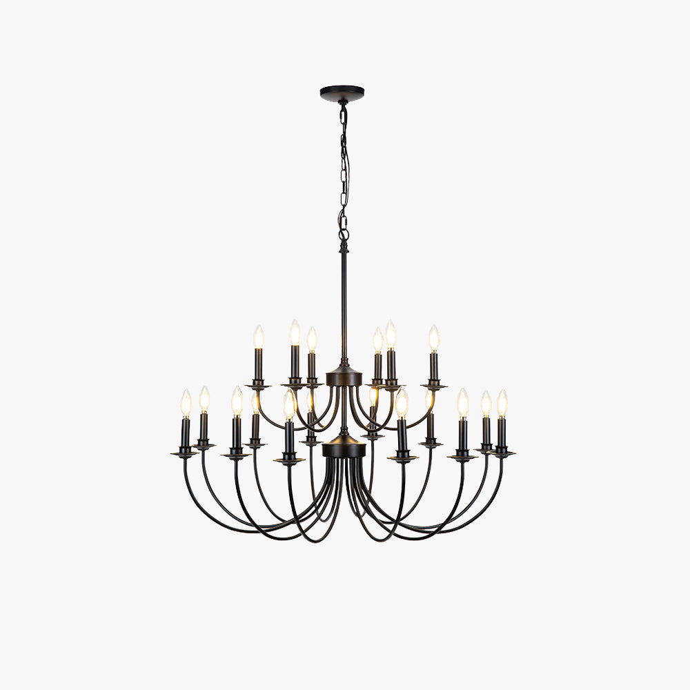 Wardenlark Glass Chandelier-Moonnatur