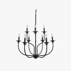 Urenbrook Metal Chandelier-Moonnatur