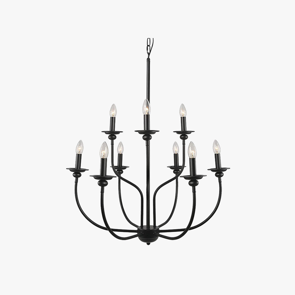 Urenbrook Metal Chandelier-Moonnatur