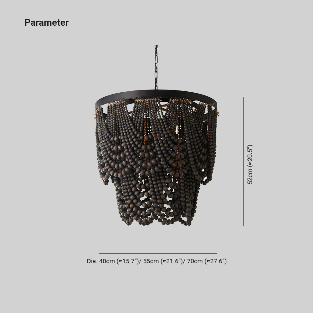 Sorrelheath Wood Pendant Light-Moonnatur