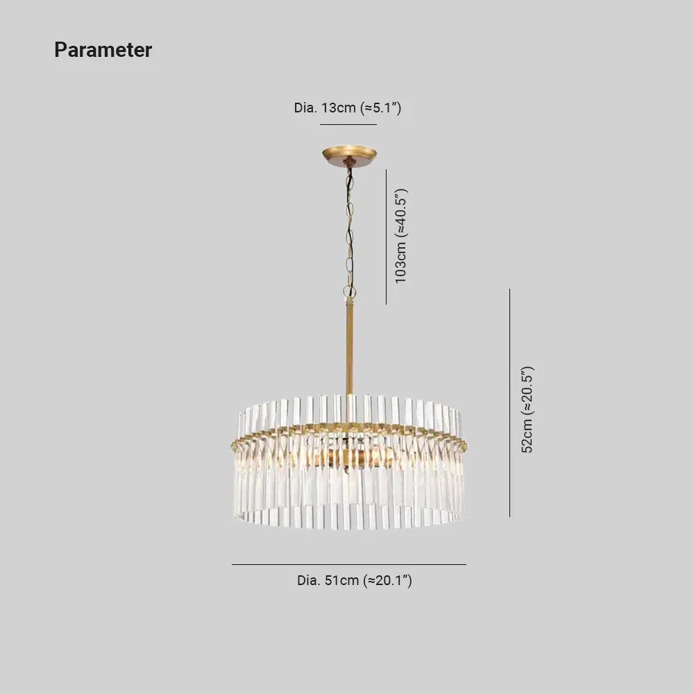 Sardenwick Glass Pendant Light-Moonnatur