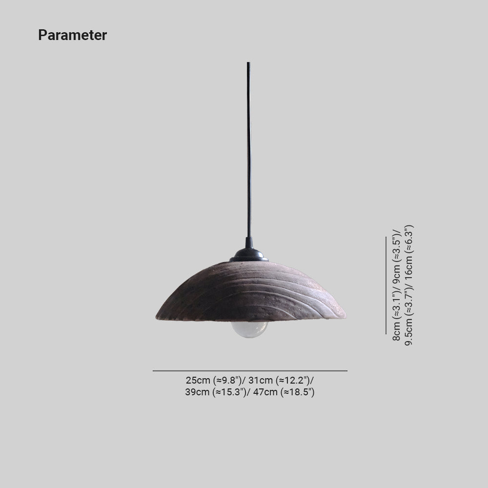 Weldenlark Wood Pendant Light-Moonnatur